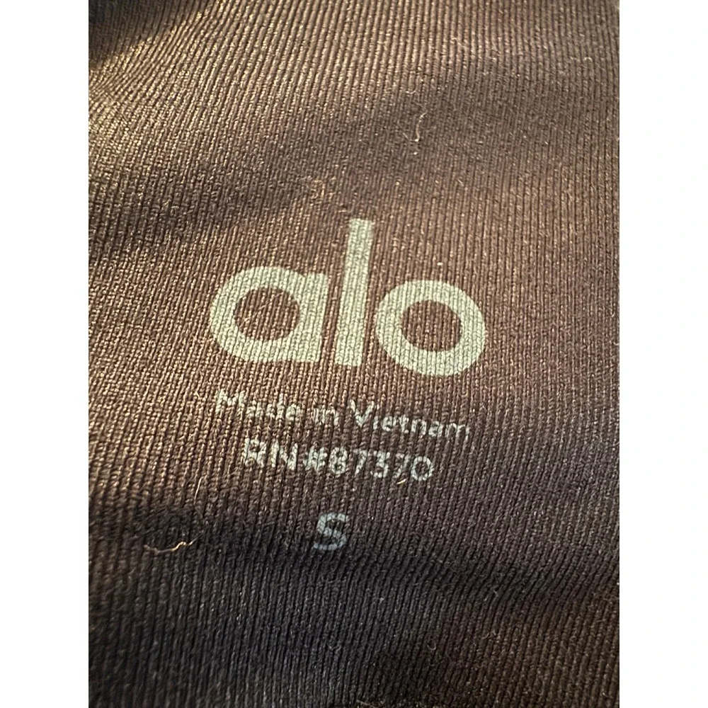 Alo Yoga High Waist Leggings Black‎ Athletic Workout Athleisure Size S